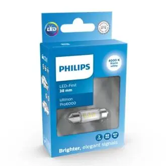 11854WU60X1 Автолампа світлодіодна PHILIPS підбір по vin на Brocar