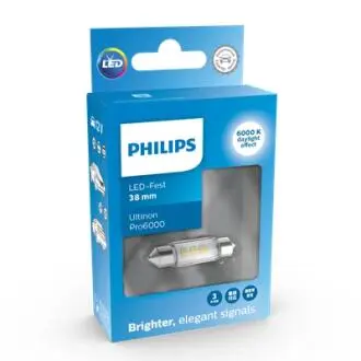 11854CU60X1 Автолампа світлодіодна PHILIPS підбір по vin на Brocar