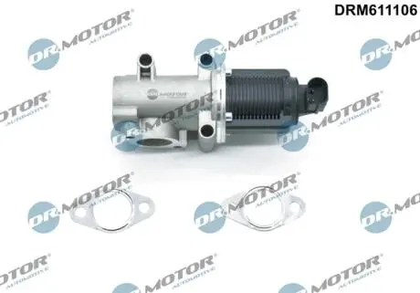 DRM611106 КЛАПАН EGR З ПРОКЛАДКАМИ FIAT, LANCIA, ALFA ROMEO DR.MOTOR підбір по vin на Brocar