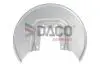 612802 Tarcza kotwiczna PEUGEOT 206 00-09 TL/TP DACO підбір по vin на Brocar
