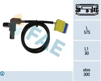 79223 Датчик частоти обертання, автоматична коробка передач FAE підбір по vin на Brocar