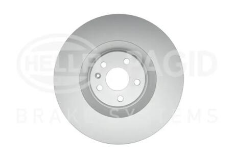 8DD355132411 Диск гальмівний (передній) Volvo XC60 II/ XC90 II 16- (366x30) PRO+ HELLA підбір по vin на Brocar