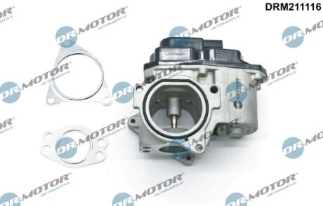 DRM211116 КЛАПАН EGR З УЩІЛЬНЕННЯМ VAG DR.MOTOR підбір по vin на Brocar