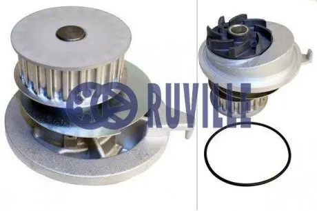 65325 Насос водяний Opel 1.8-2.0 OHC 87- RUVILLE підбір по vin на Brocar