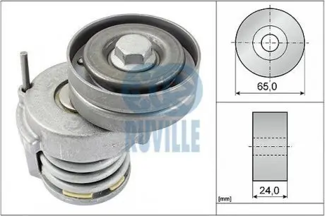 55778 НАТЯЖИТЕЛЬ ПОЛИКЛИНОВОГО РЕМНЯ Audi A31.6 FSI 03-, VW Golf 1.4 RUVILLE подбор по vin на Brocar