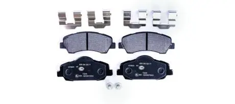 8DB355020771 Комплект гальмівних колодок, дискове гальмо HELLA підбір по vin на Brocar