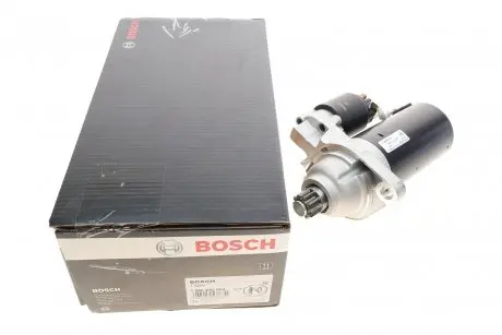 1986S00804 Стартер (12В, 2кВт, новий) AUDI A1, A3, Q3, TT SEAT ALTEA, ALTEA XL, CORDOBA, IBIZA III, IBIZA IV, IBIZA IV SC, LEON, TOLEDO III SKODA FABIA I, FABIA II, OCTAVIA II, ROOMSTER 1.6-3.6 02.02- BOSCH підбір по vin на Brocar
