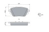 0986424889 Колодки тормозные (задние) MB A-class (W177)/B-class (W247) 18-/GLA-class (H247) 20- BOSCH підбір по vin на Brocar