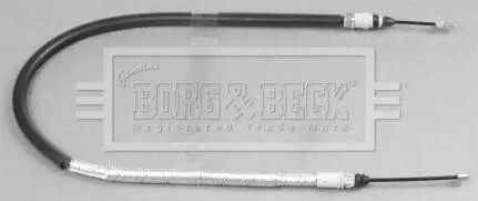 BKB2953 Трос ручного гальма RH BORG&BECK підбір по vin на Brocar