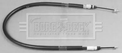 BKB2952 Трос ручного гальма LH BORG&BECK підбір по vin на Brocar