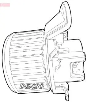 DEA01211 Вентилятор салону DENSO підбір по vin на Brocar