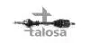 Полуось левая L:710.0/A:28/D:25/ Fiat Ducato 1.8-2.5D/TDPeugeot J5/Citroen C2 76-CT-8019