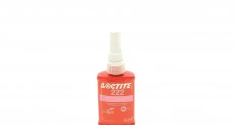 245635 LOCTITE 222 BO 50ML Фіксатор різьби (розовий) (низкой фіксації) Henkel підбір по vin на Brocar