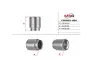 Поршень тормозного супорта задн. (Ø38mm) Citroen C-Crosser/Mitsubishi Outlander/Peugeot 4007 P384602-MSG