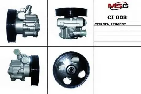 CI008 Насос кермового мех-му Citroen C5 01-04,C5 04-,C5 Break 01-04,C5 Break 04-Fiat Scudo 07- MSG підбір по vin на Brocar