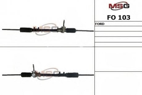 FO103 Рулевая рейка MSG підбір по vin на Brocar