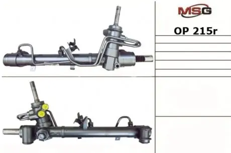 OP215R Кермова рейка (відновлена) Opel Astra H 2004- MSG підбір по vin на Brocar
