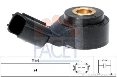 93018 Датчик детонации Toyota Avensis/Camry/Corolla/Land Cruiser/Rav 4/Yaris 03-> FACET подбор по vin на Brocar