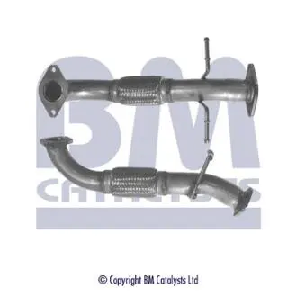 BM50168 Труба вихлопного газу BM CATALYSTS підбір по vin на Brocar