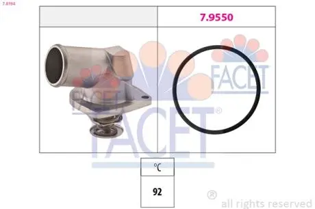 78194 1 880 194 Термостат FACET підбір по vin на Brocar