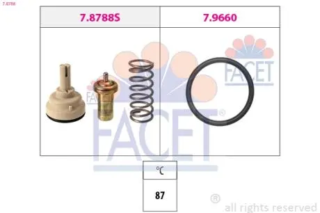 78788 Термостат FACET подбор по vin на Brocar
