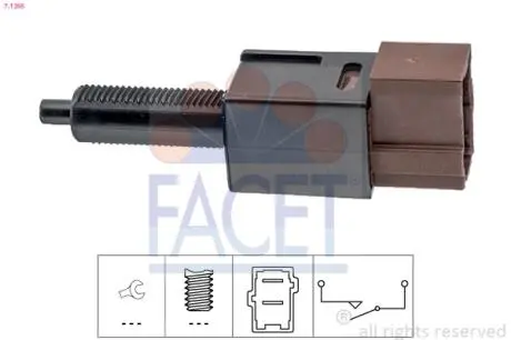 71265 Датчик стоп-сигнал FACET подбор по vin на Brocar