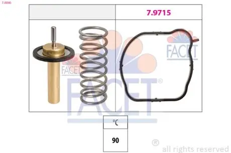 78846 Термостат FACET підбір по vin на Brocar