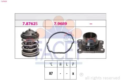 78762K Термостат FACET підбір по vin на Brocar