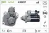 Стартер (12В, 1,8кВт, новий) DS DS 3  CITROEN C3 II, C4 CACTUS, C-ELYSEE, DS3  PEUGEOT 2008 I, 208 I, 208/HATCHBACK, 301 1.2/1.2LPG 03.12- 438297
