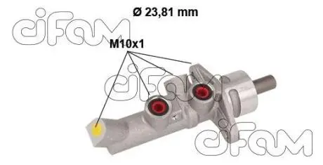 202834 TOYOTA головний гальмівний циліндр (торм установка Bosch, без ESP)AVENSIS 03-08, COROLLA 44443 CIFAM підбір по vin на Brocar