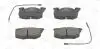 571332CH Колодки тормозные дисковые передние RENAULT Clio, Clio II, Espace I, Espace II, CHAMPION підбір по vin на Brocar