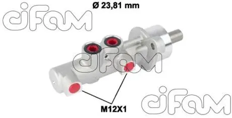 202788 Главный тормозной цилиндр с ABS+ESP Combo 04-,Corsa C00-,Tigra -4 (сист.Bosch) CIFAM подбор по vin на Brocar