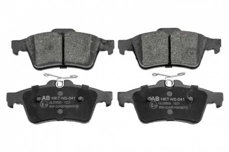 HKTNS041 ALPHA BRAKES ALPHA BRAKES КОЛОДКИ ГАЛЬМО NTY підбір по vin на Brocar
