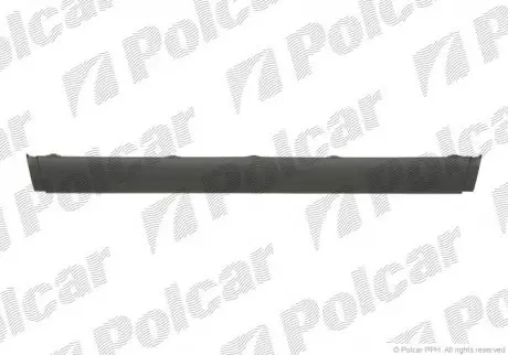 9060077 Молдинг бампера середн POLCAR підбір по vin на Brocar