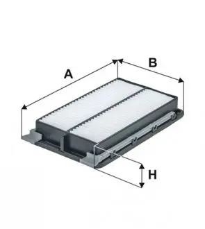WA9814 Фильтр воздушный WIX FILTERS підбір по vin на Brocar