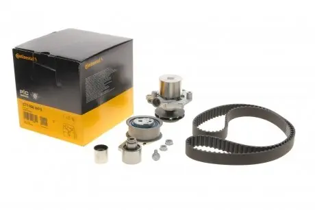 CT1168WP6 Комплект ременя ГРМ з помпою води CONTINENTAL CT1168WP6 CONTITECH підбір по vin на Brocar