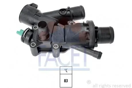 78790 Термостат Citroen Jumpy 2.0 HDi 10-/ Ford Focus/Kuga/Mondeo 2.0 TDCi 07-/ Peugeot 3008/508/Expert 2. FACET підбір по vin на Brocar