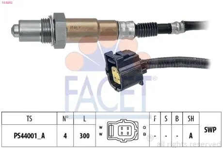 108202 Лямбда-зонд Mercedes Benz W203/204/211/212 M156/272/273 05-> FACET подбор по vin на Brocar