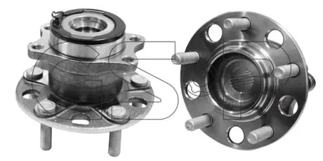9325029 Ступиця зад. Dodge Caliber Jeep Compass, Patriot Mitsubishi ASX, Outlander II 1.8-2.4Lpg 06.06- GSP підбір по vin на Brocar