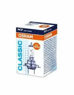 64210CLC Автолампа H7 12V 55W PX26d Classic (= 64210_01B) OSRAM підбір по vin на Brocar