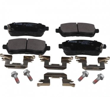 3863604610 GROUP MAZDA Тормозные колодки передн.Mazda 2,Suzuki Swift III, IV,DaihatsuMateria JP GROUP подбор по vin на Brocar