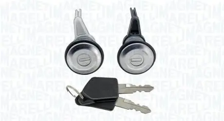 350105014800 ZAMEK DRZWI PEUGEOT 206, 206 SW 08.98-12.12 ZESTAW PR PRZÓD MAGNETI MARELLI підбір по vin на Brocar