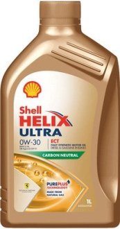 550046641 OLEJ SHELL 0W30 1L HELIX ULTRA ECT SN / C3 / LL04 / 229.51 SHELL підбір по vin на Brocar