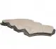 4863700410 GROUP TOYOTA Гальмівні колодки задн.Land Cruiser 98- JP GROUP підбір по vin на Brocar