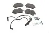 Колодки гальмівні (задні) Audi A6 C7/A7 Sportback/A8 D4 10-18 (+датчики L=295mm) 181986