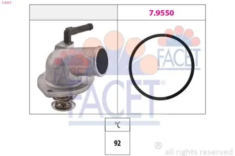 78157 1 880 157 Термостат FACET підбір по vin на Brocar