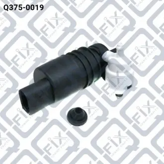 Q3750019 МОТОР ОМЫВАТЕЛЯ СТЕКЛА Q-FIX подбор по vin на Brocar