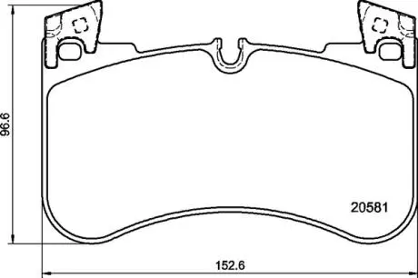 P44029 Гальмівні колодки дискові BREMBO підбір по vin на Brocar