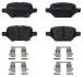 P59099 Колодки тормозные дисковые /комплект 4 шт/ BREMBO підбір по vin на Brocar