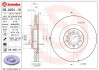 09A20111 Гальмівний диск BREMBO підбір по vin на Brocar